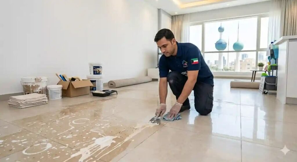 شركة تنظيف بعد الدهان
